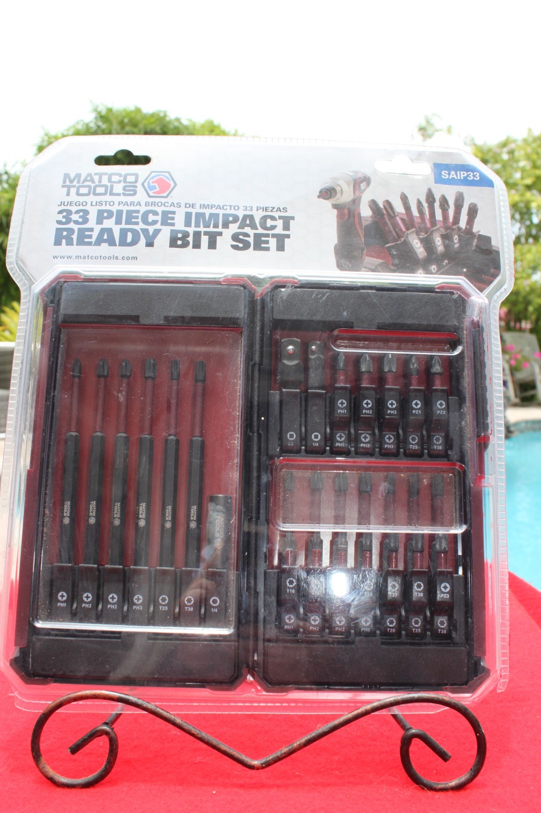Matco Tools 33 Piece Impact Driver Bit Set SAIP33