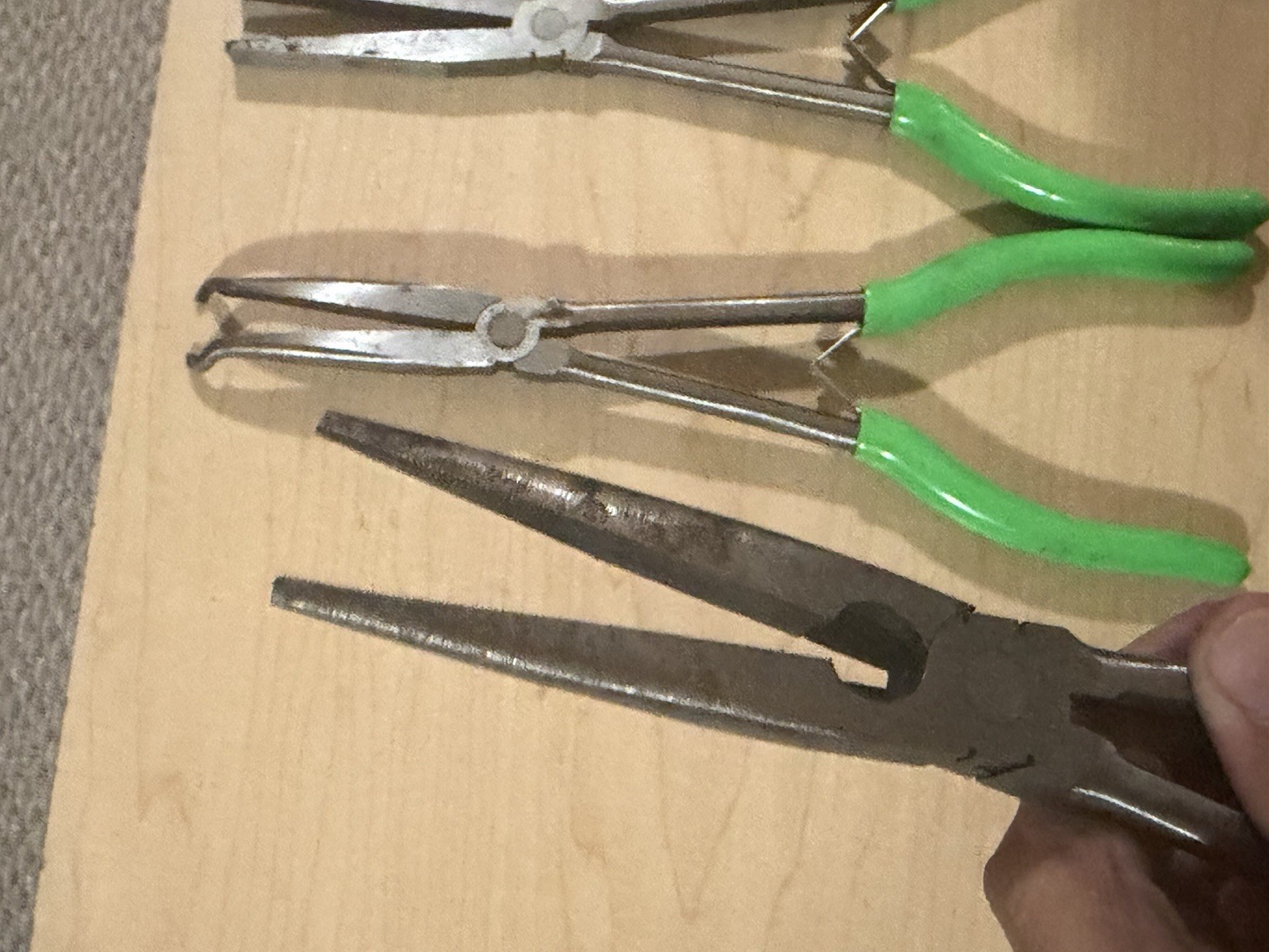 Mac Tool 5 Piece 11” Plier Lot