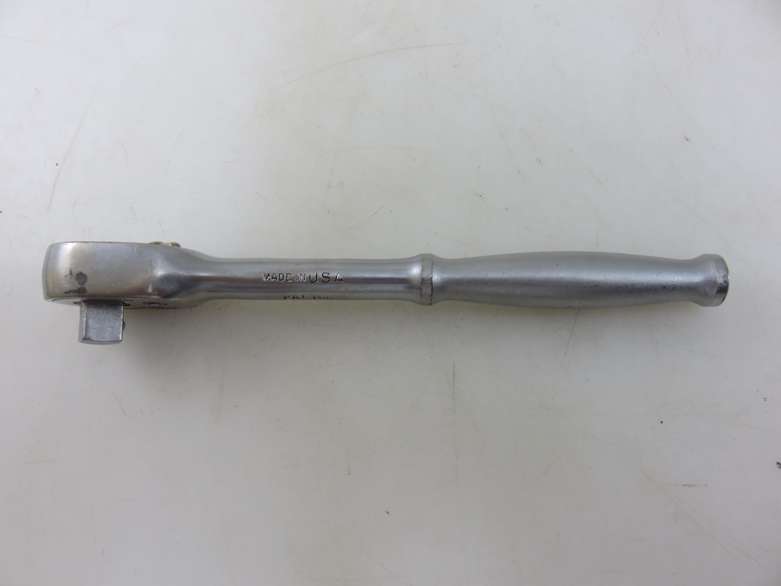 Snap-On Ferret F-70N 3/8″ Dr. Ratchet 7″ Long Oil Hole Date 1940 Patent 1854513
