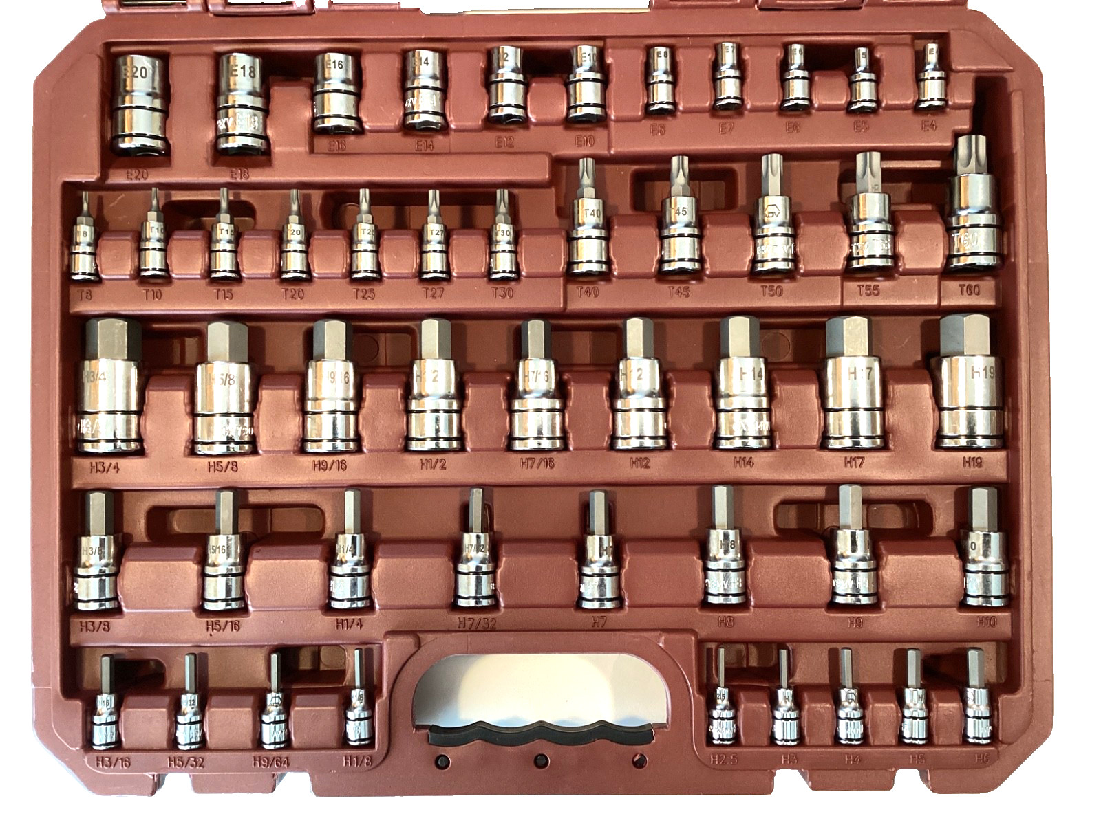 Matco SBS75VA NEW 75 Piece Master Torx And Hex Socket Set Snap Latch Case SEALED