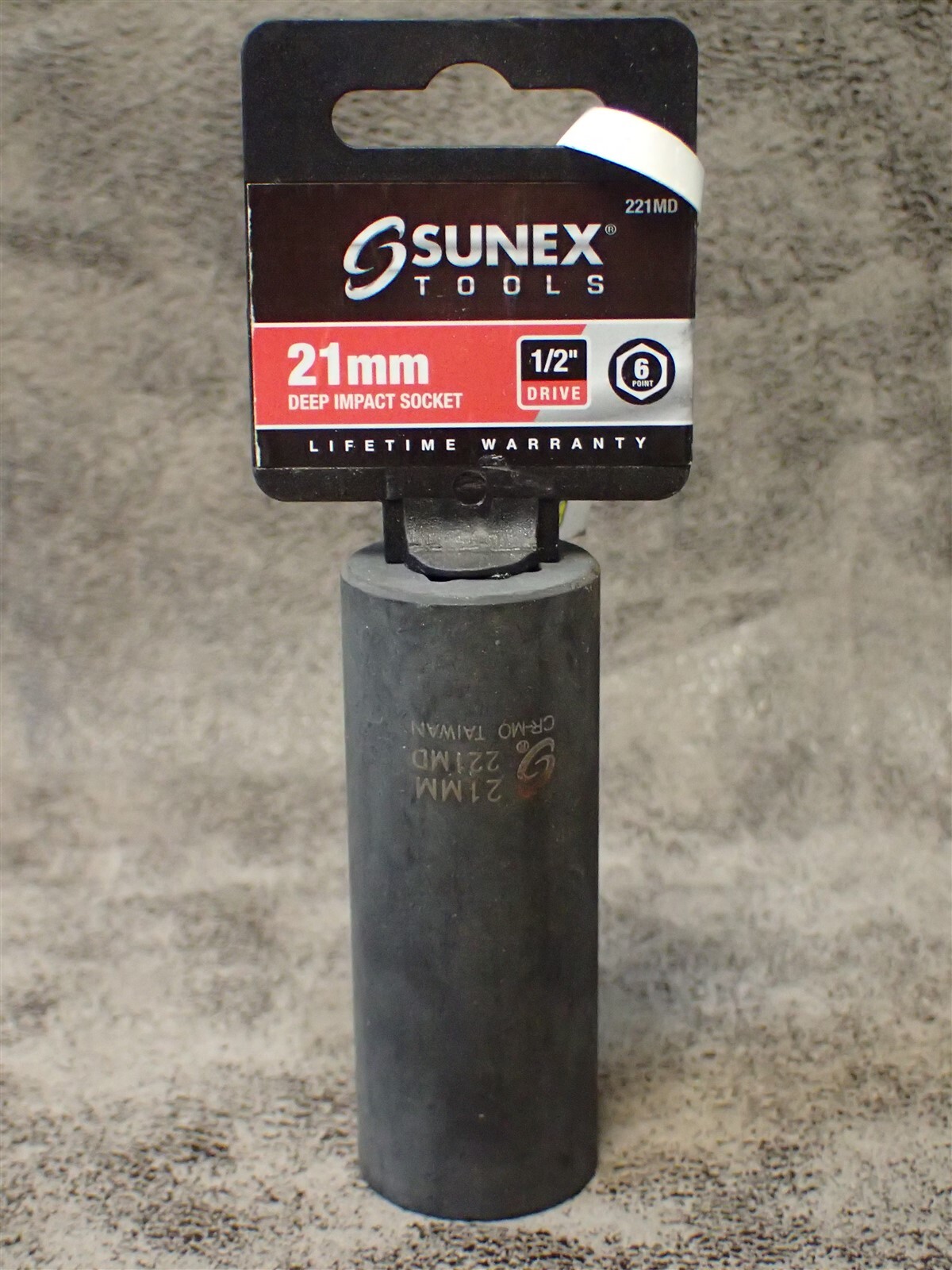 221MD SUNEX Tools 1/2″ Drive 21mm Deep Impact Socket (BN55)