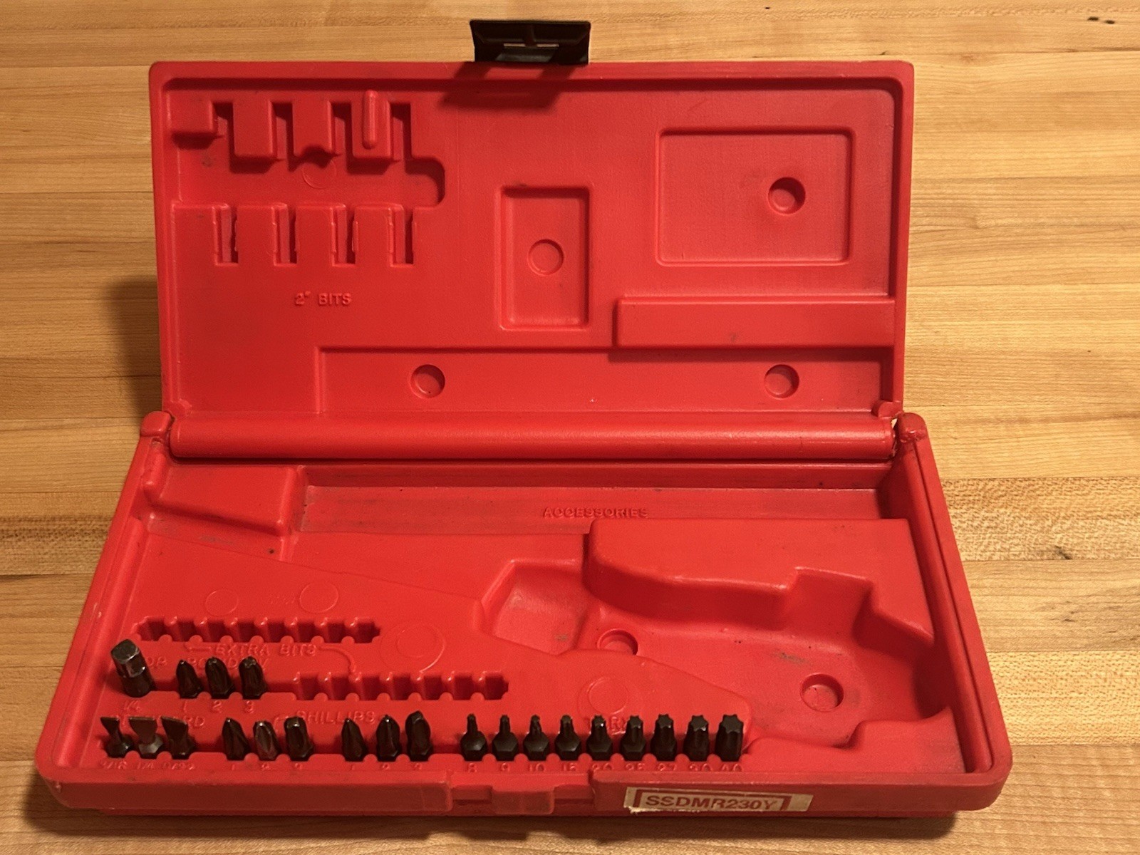Snap-on Tools | 1990s SSDMR230Y Yellow Ratcheting Screwdriver Set + PB55 Case