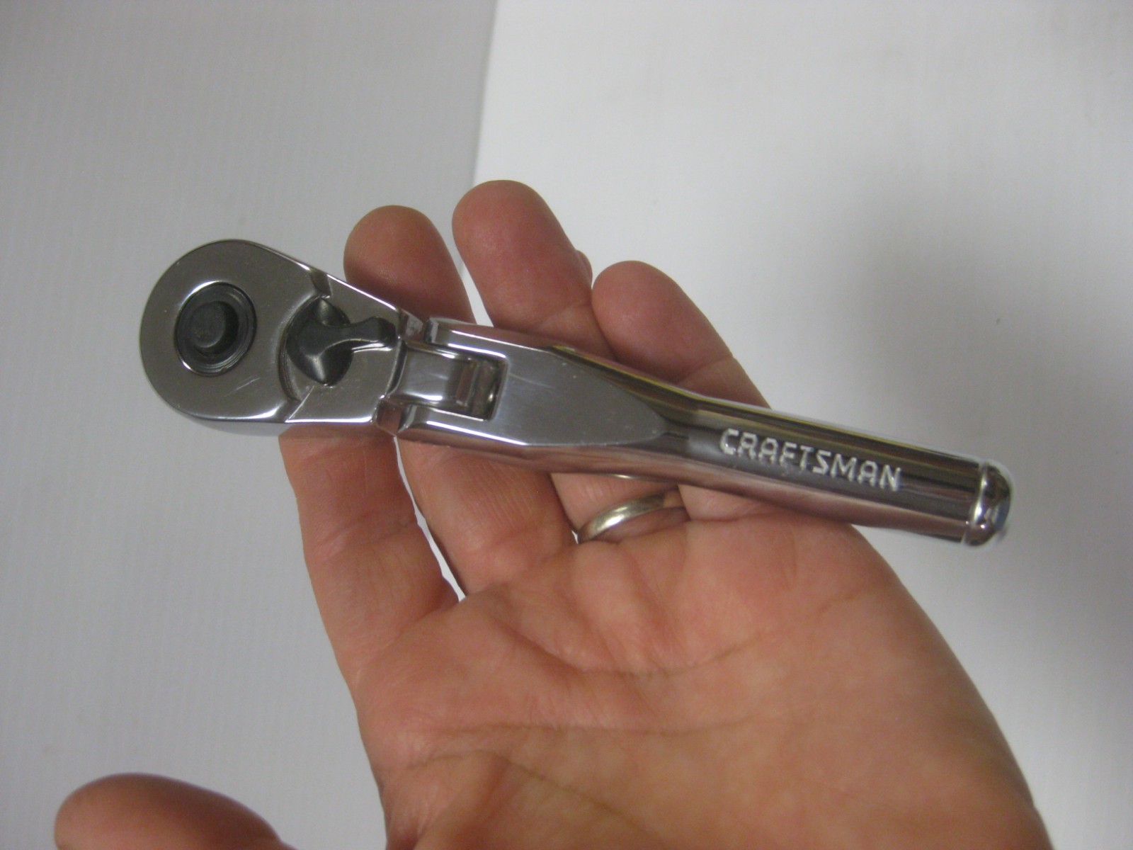 Sears Craftsman Nos 3/8” Drive Stubby Flex Head Ratchet 44834 USA