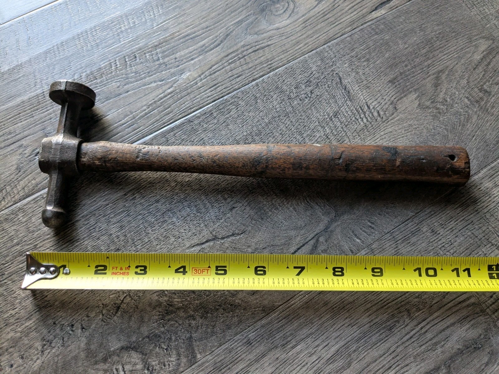 Vintage Auto Body Hammer Square and Round Face
