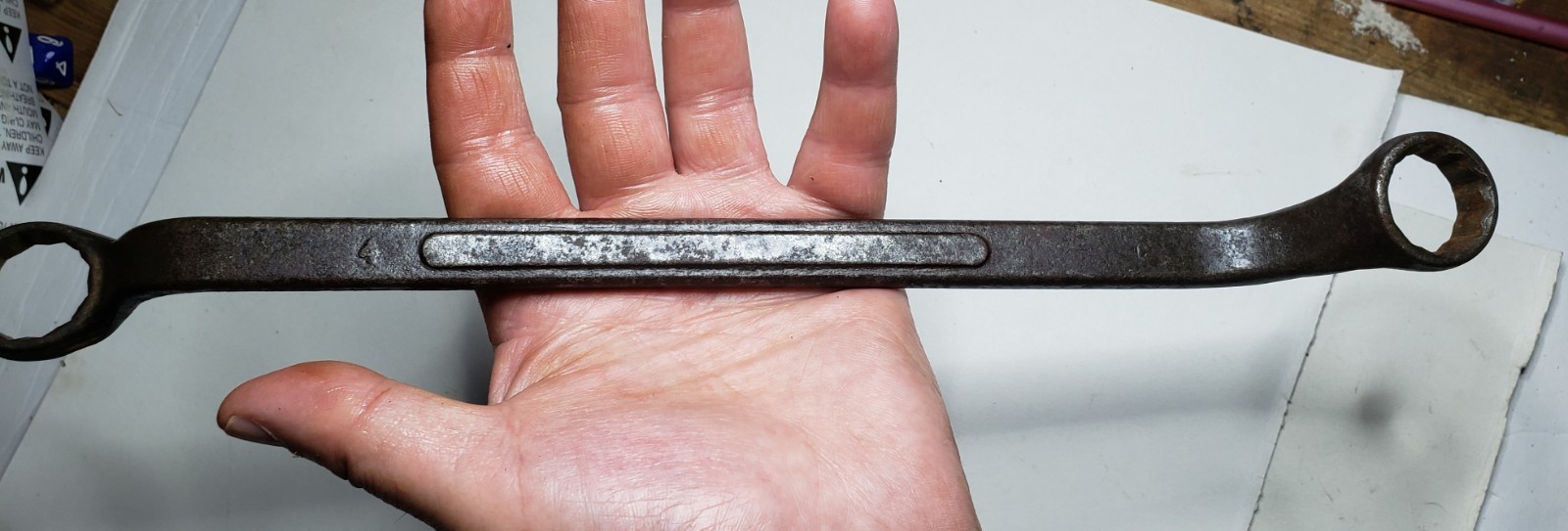 BARCALO Buffalo 25/72 & 3/4 Combination Wrench Made in USA 12.5″ Long