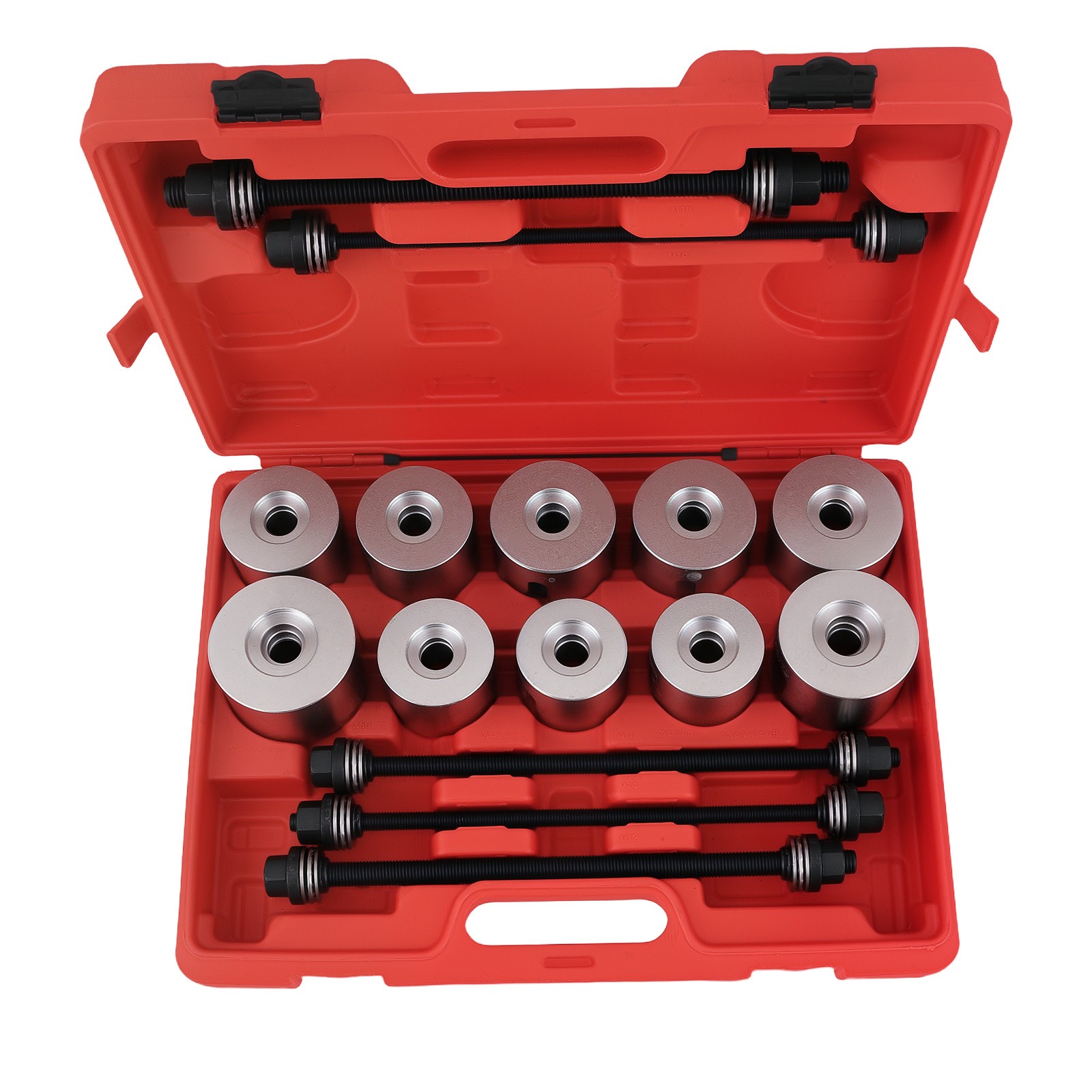 22PCS Press Tool Kit 34-80mm for Car Bush Bearing Workshop Installation