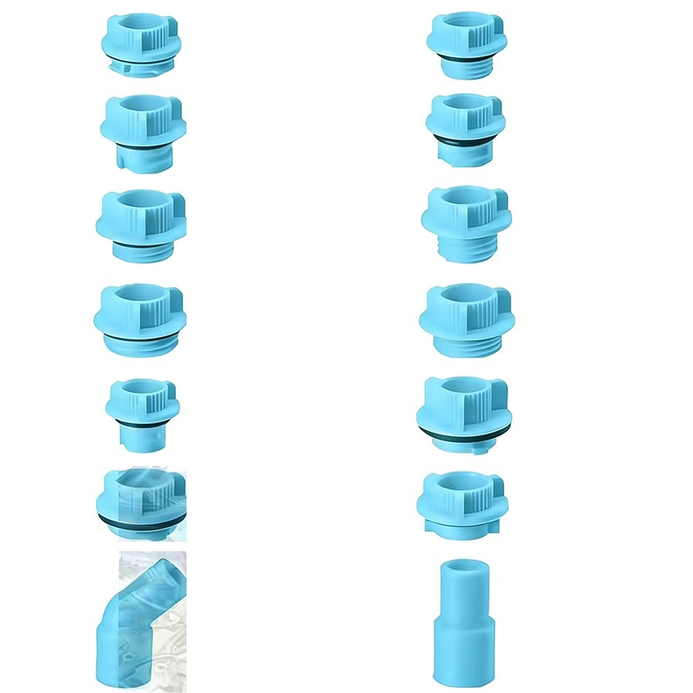 15PCS Oil Funnel Set with 14 Sizes Adapters for Engine Oil Filling and Draining