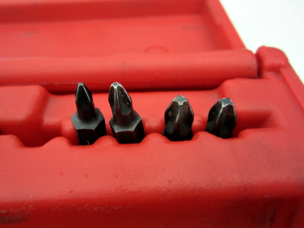 Vintage MAC Tools 3/8″ Drive Impact Driver Handle & Bits ID67M USA