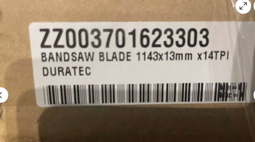STARRETT EMTS DURATEC SFB 1143X13X0.65 MM X14 TRi REGULAR ag1132