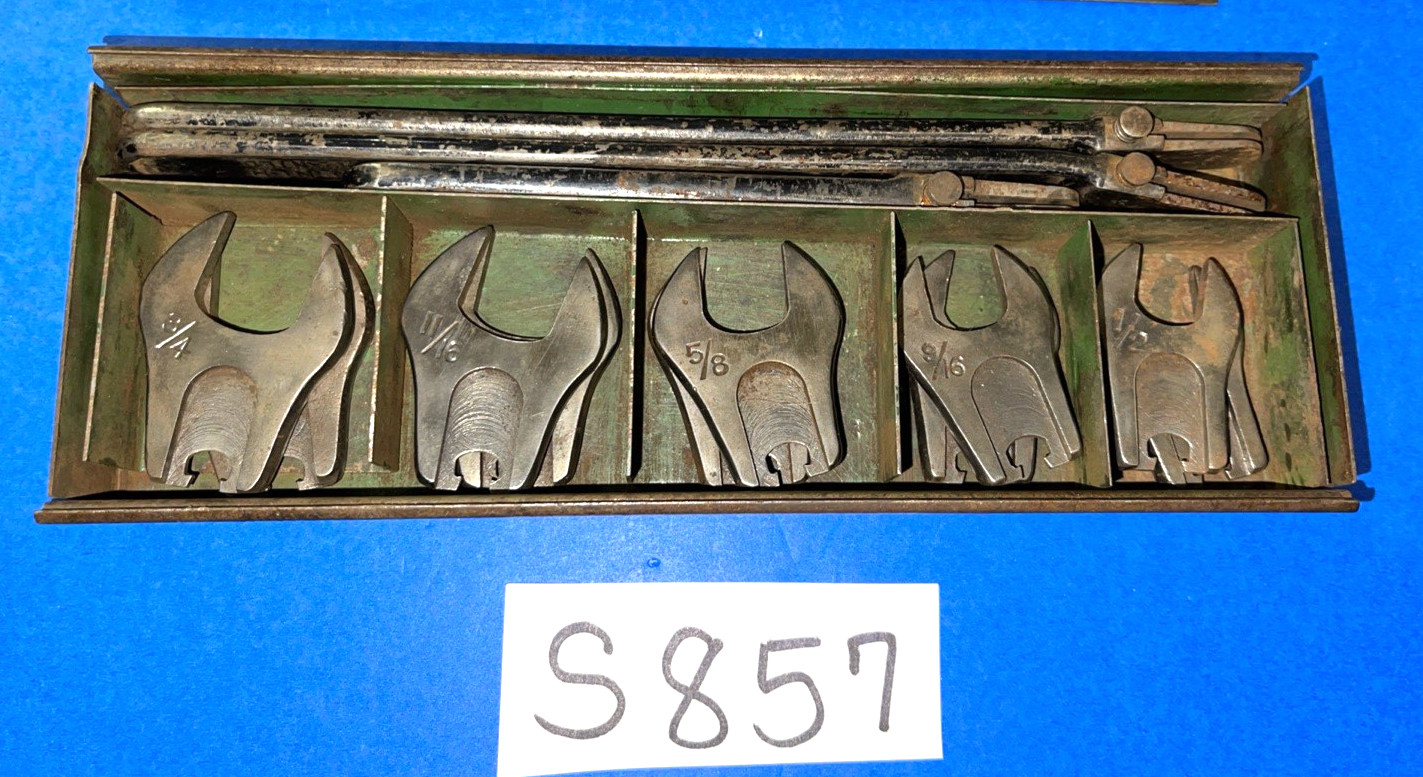 PARK METAL WARE CO VINTAGE XCEL MULTI HEAD 13 PIECE WRENCH SET