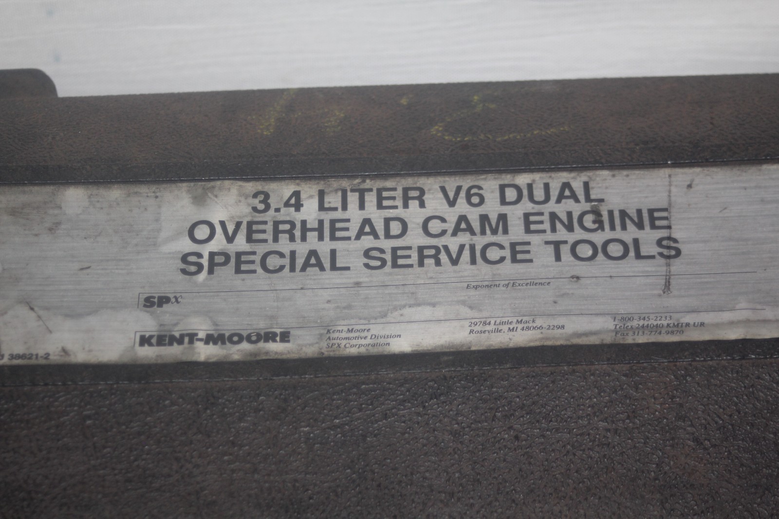 Kent Moore 3.4 Liter V6 Dual Overhead Cam Engine Special Service Tool Set