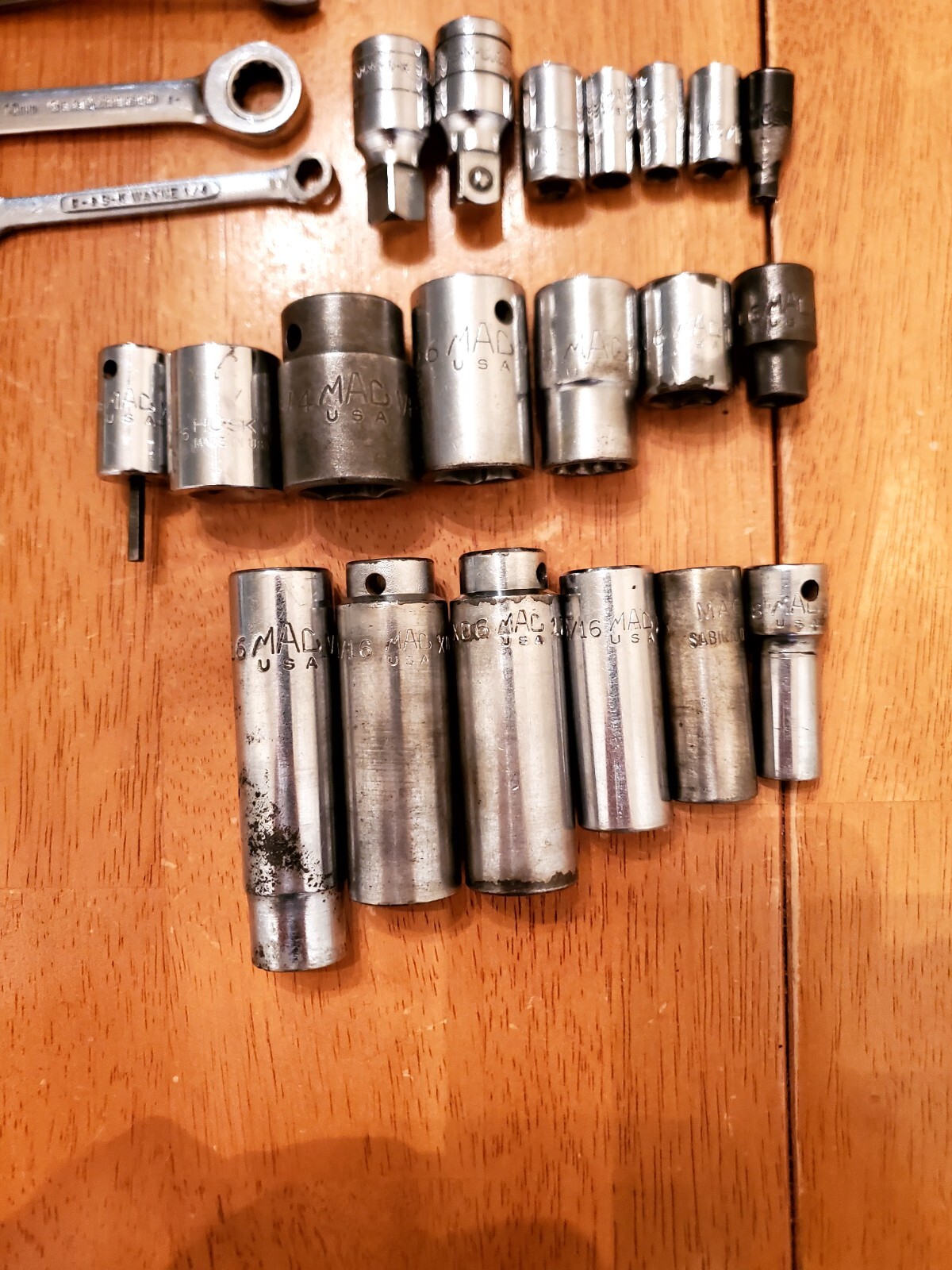 Mac S.K Gear Wrench Other Misc Brand Mixed Sockets Wrenchs Screw Drivers 27PC