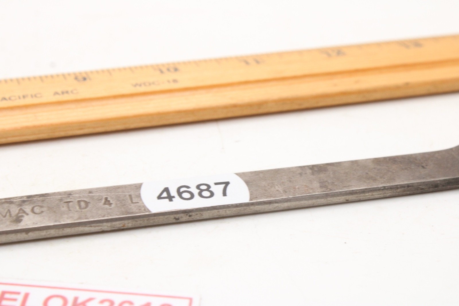 MAC Tools TD4L 7/16″ Thin Open End Tappet Wrench 10.25″ Modified USA