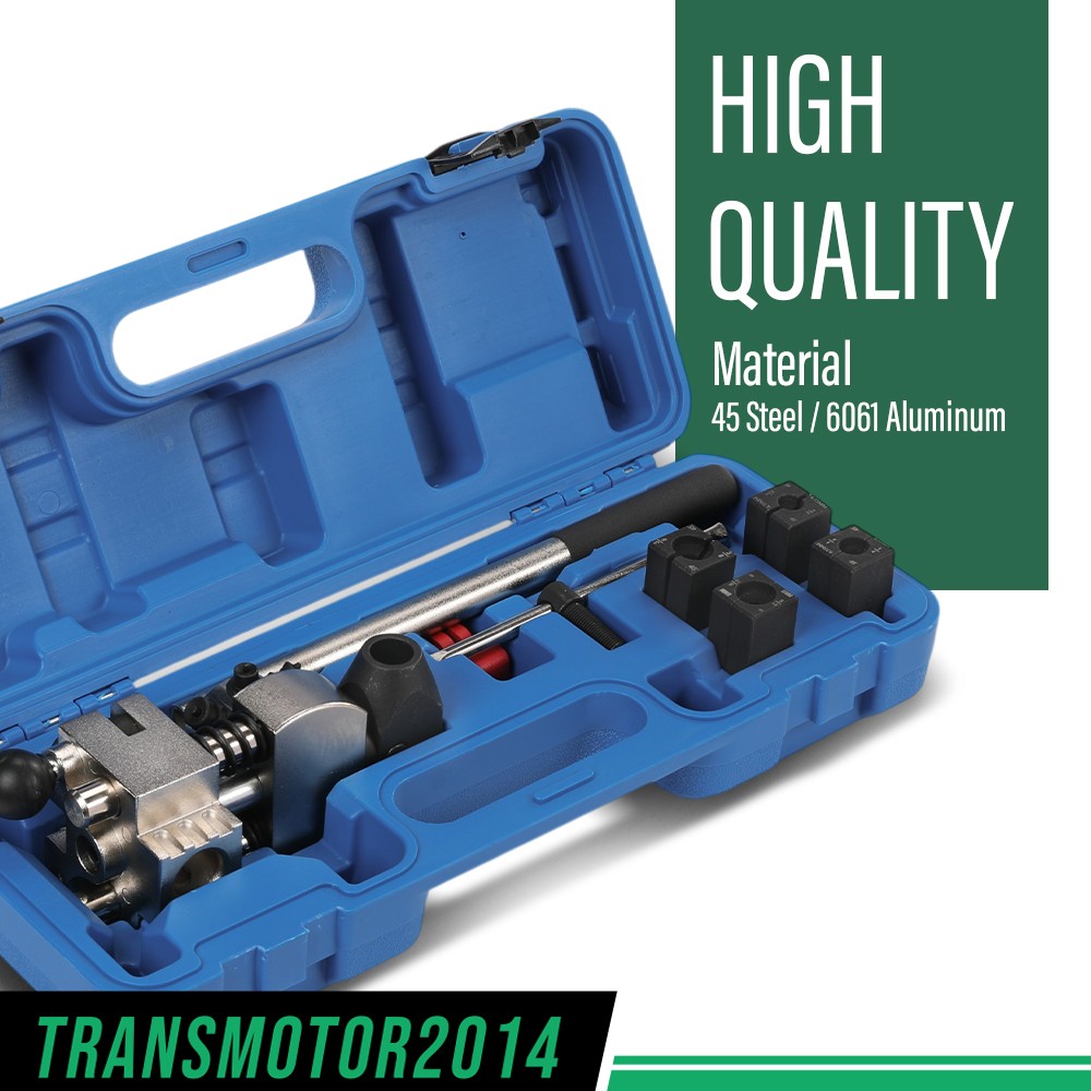 45 Degree Flare Tubing Tool Set Brake Pipe Flaring Tool Kit with Storage Case