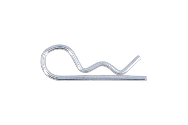 CONNECT 34177 R Clips 2mm x 41mm 50 Pieces Carbon Steel Retaining Pins Durable