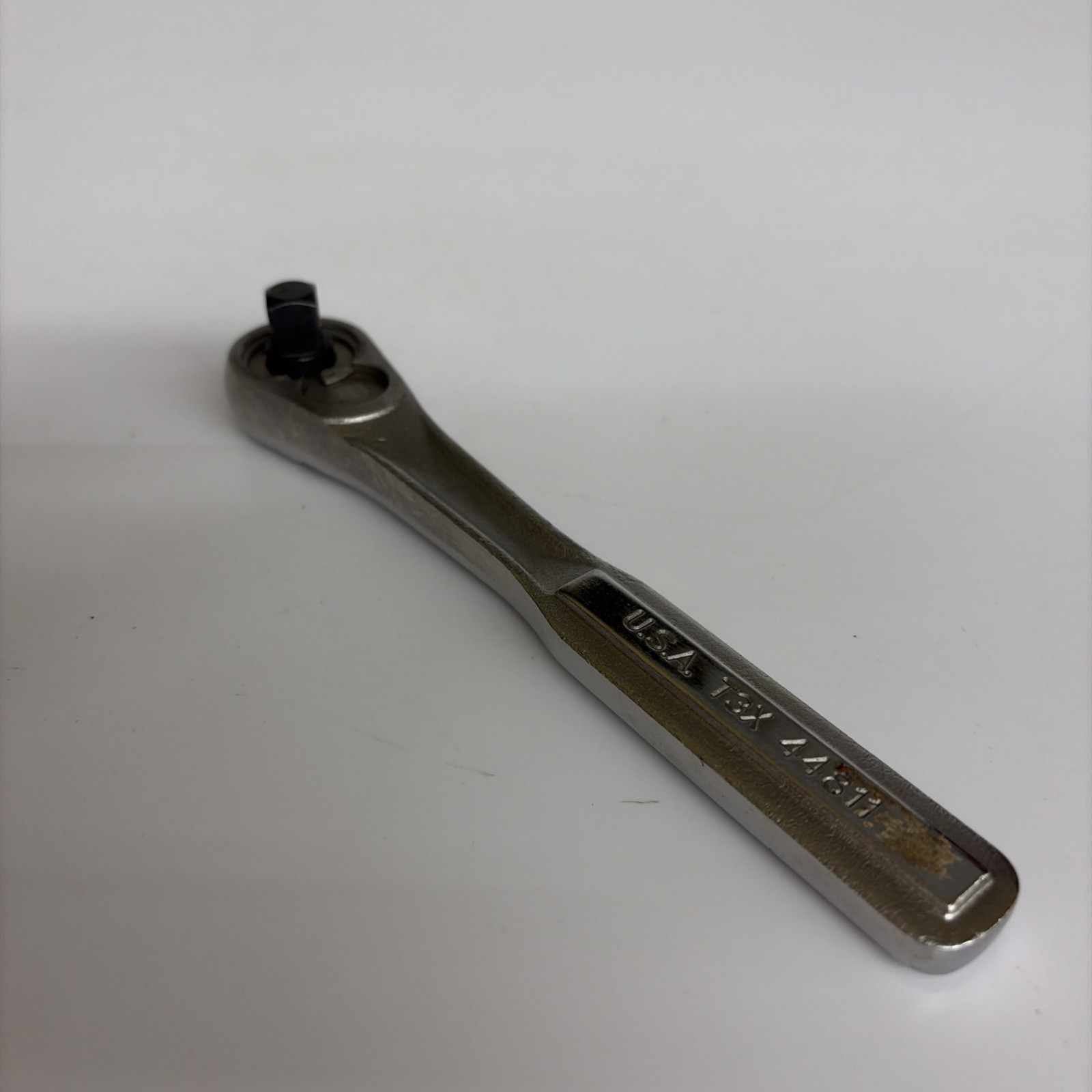 Vintage Craftsman 3/8 Drive Ratchet 44811 USA Quick Release Teardrop Ratchet