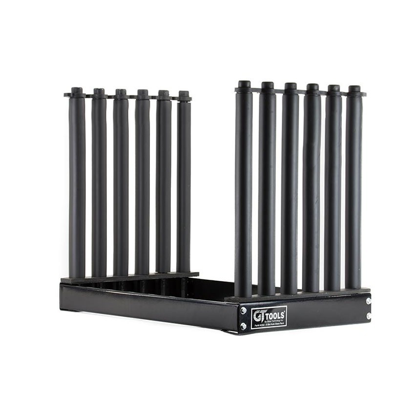 GT 5-Slot Glass Rack AGS1 – Heavy Duty Auto Glass Storage for Truck/Van