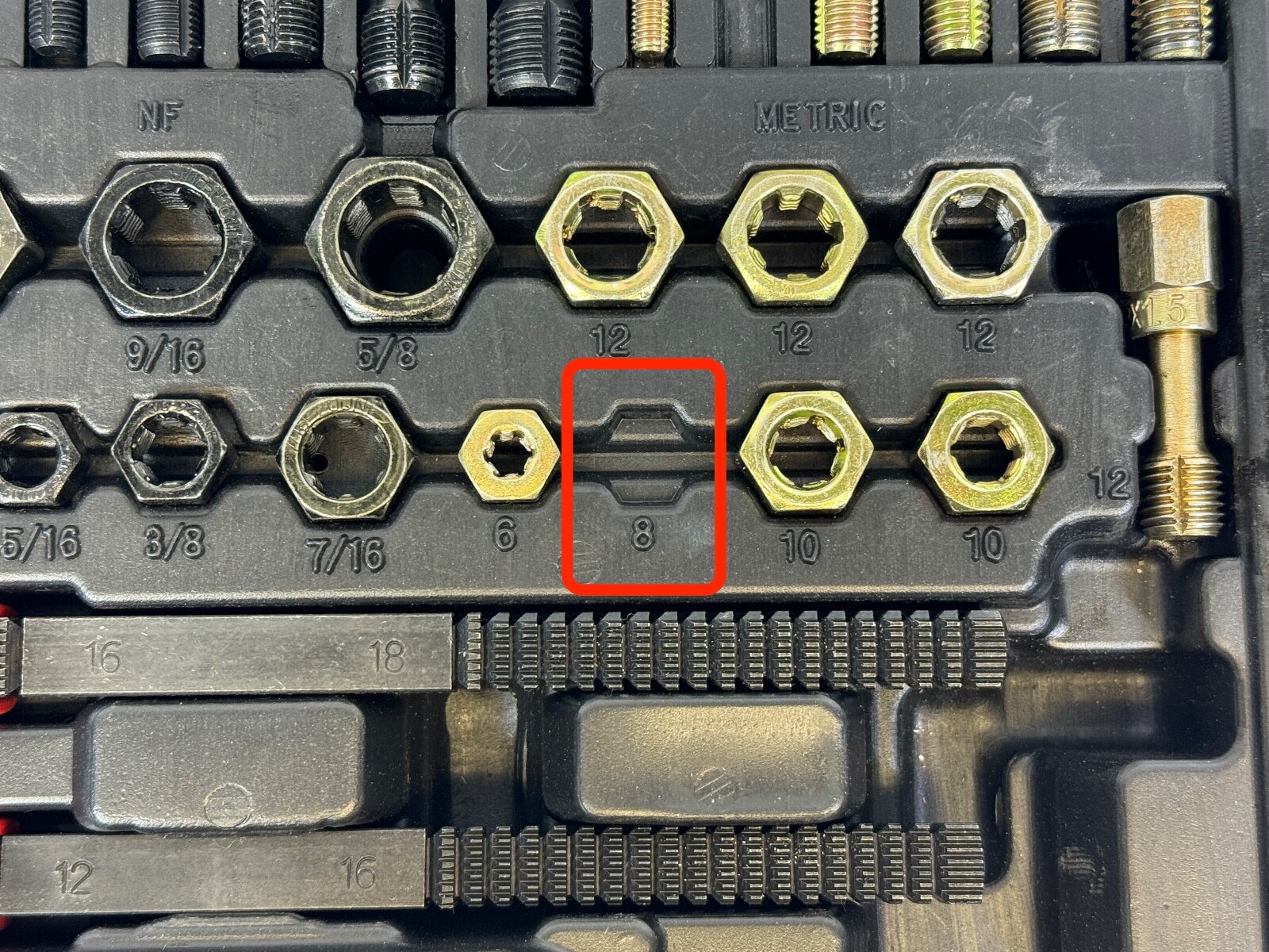 EverTough 67080 Thread Restoring File, Tap, and Die Kit / For Restoring Threads