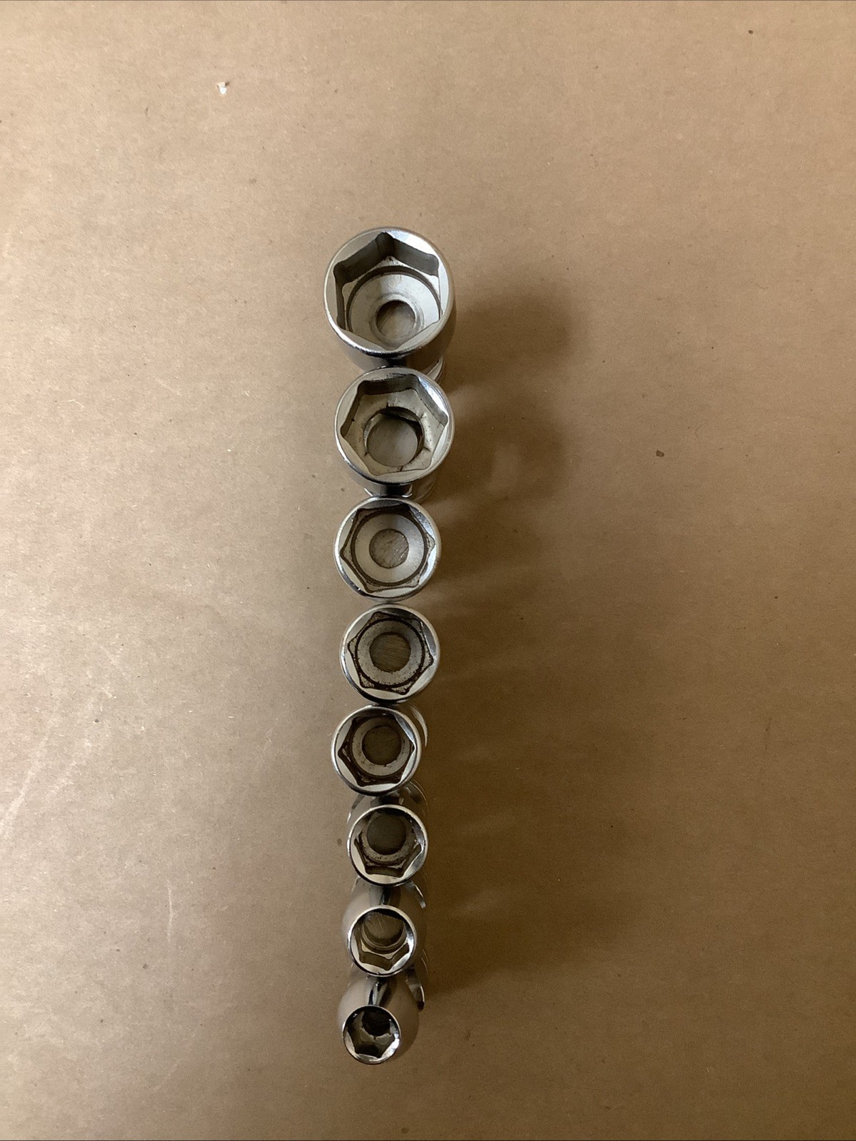 Snap On FS10A-FS24 8pc 3/8″ Drive SAE 6PT 5/16″-3/4″ Swivel Head Socket Set