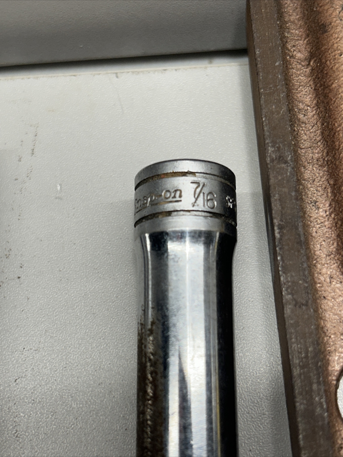 (5) Snap-on 3/8″ Drive 6 Point Deep Socket SFS141 SFS161 SFS201 SFS241 SFS221