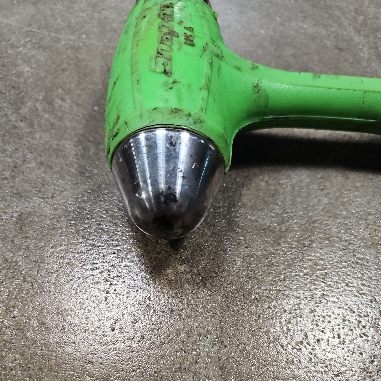 Snap On HBBD32 32oz/900g Ball Peen Soft Grip Dead Blow Hammer HI-VIZ YELLOW