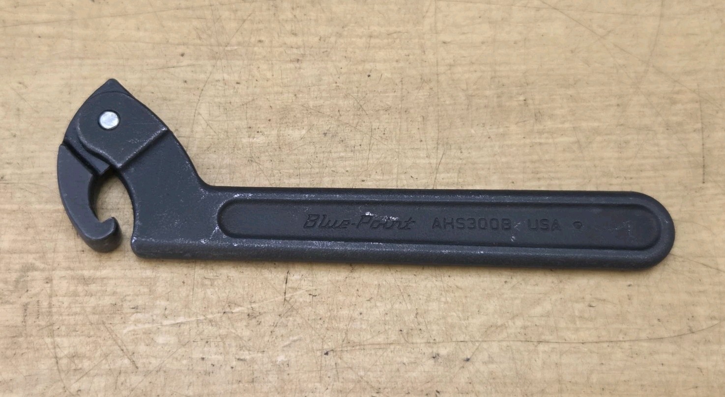 New Blue Point AHS300B – 6-3/8″ Long 3/4″ To 2″ Capacity Adjustable Hook Spanner