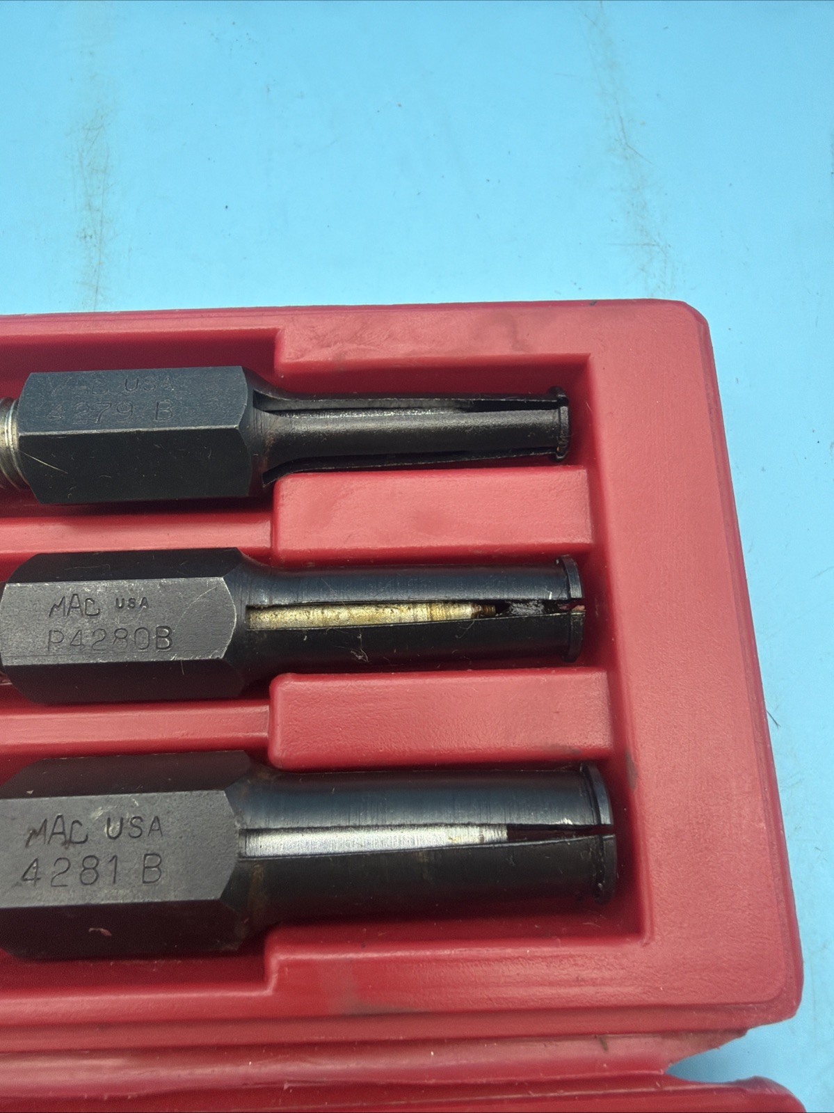 Mac Tools 3pc Blind Hole Bearing Adapter Puller Set for Slide Hammer PJPA USA