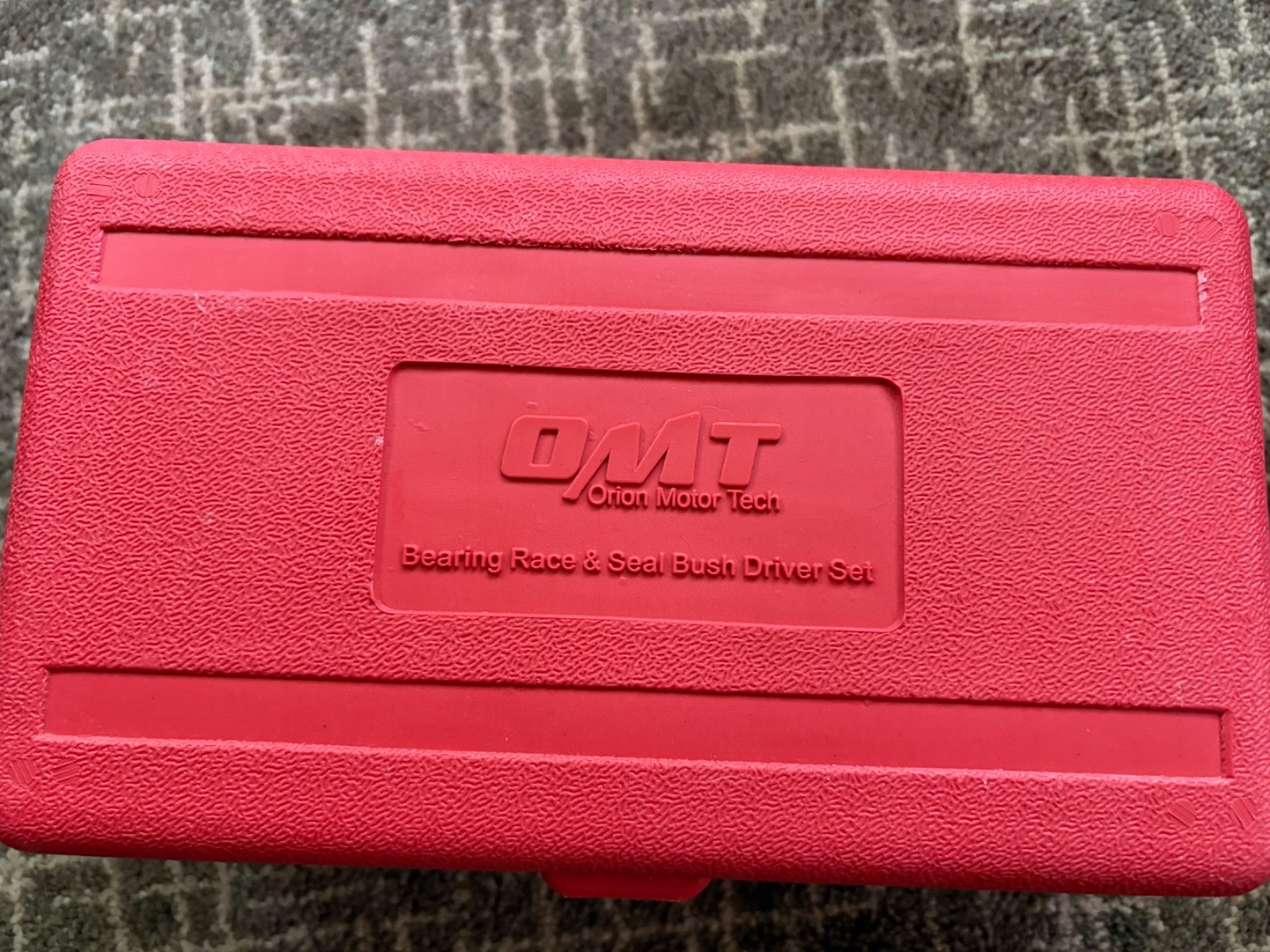 Orion Motor Tech OMT Bearing Race & Seal Driver Master Set 10pc w/ Case