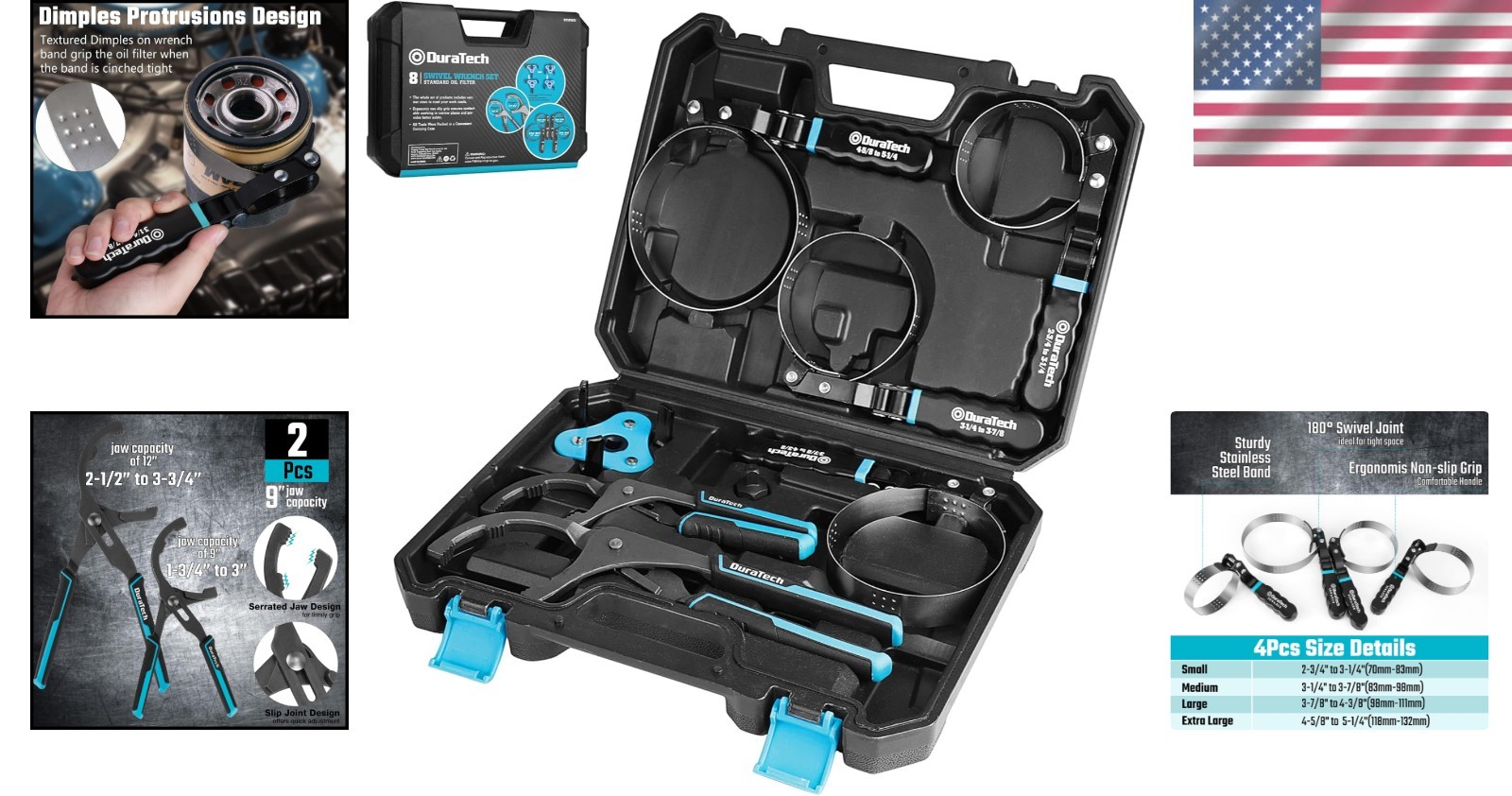 Professional Grade Stainless Steel Wrench Set