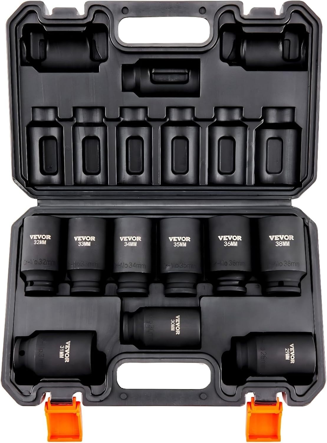 Professional Grade 1/2″ Drive Impact Socket Set – Includes Stylish Storage Case