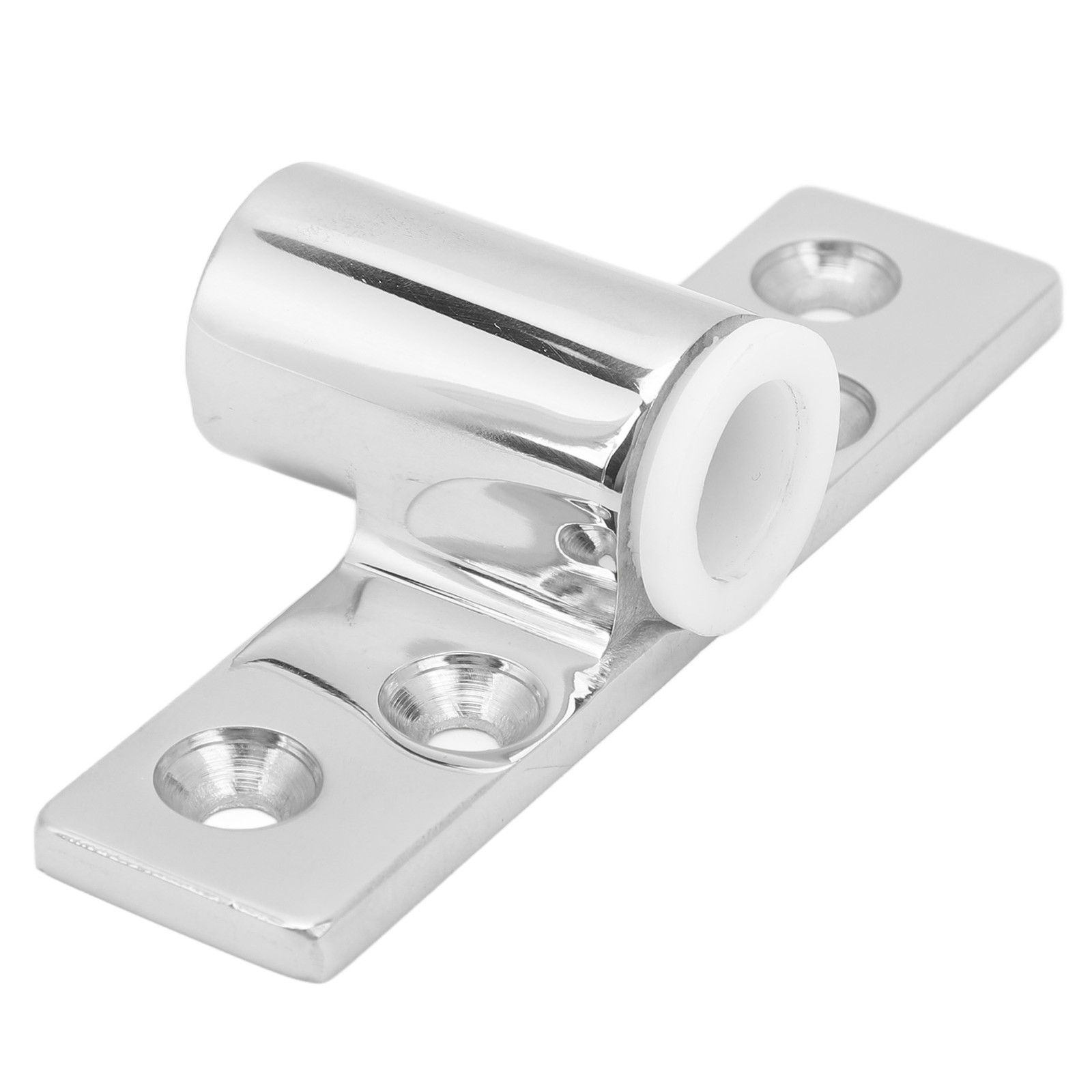 Car 1/2in Stainless Steel Oarlock Socket Mirror Polish Finish Side Mount Rowlock