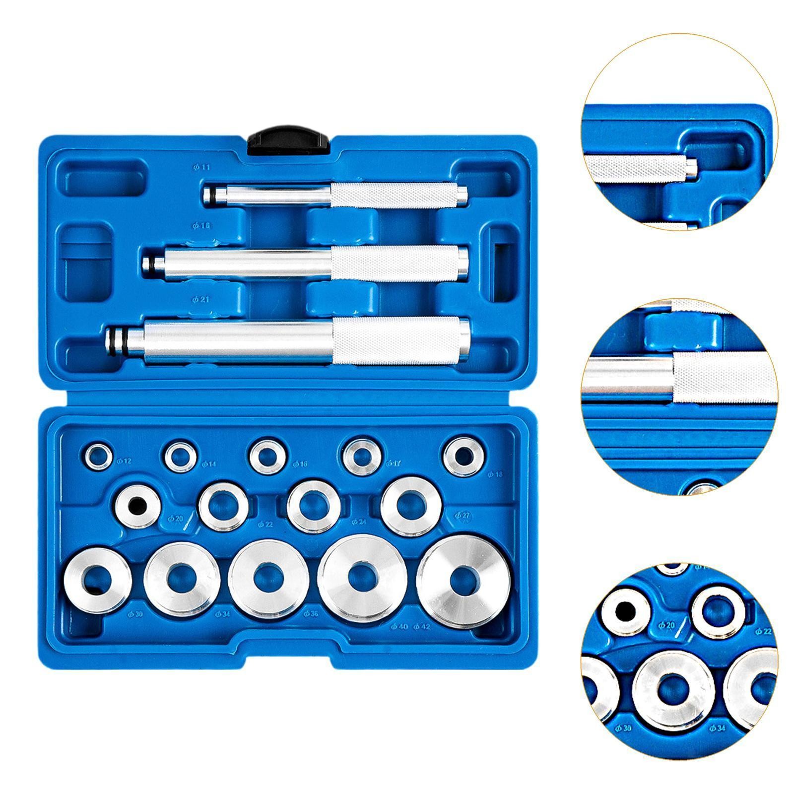 17 Pieces Bearing Race and Seal Install Driver Set Seal Installer Bearing Race