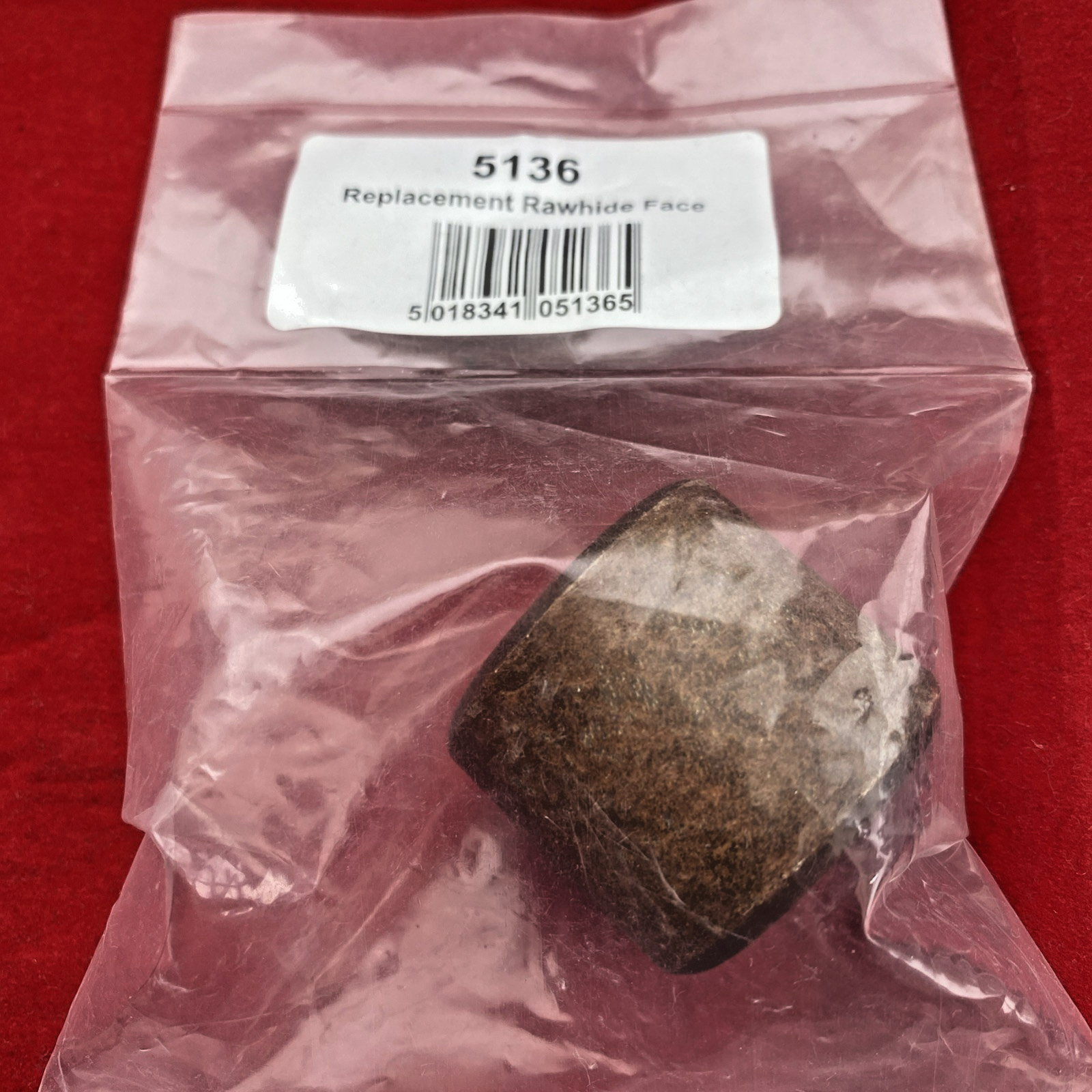 Rawhide Face For Hammer Replacement Head – Laser 5136