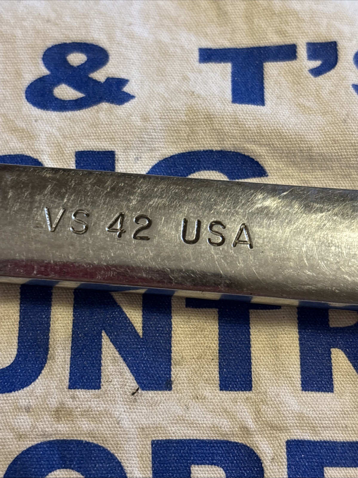 Snap-on USA 1-5/16″ SAE Chrome Four-Way Open-End Angle Head Wrench VS42