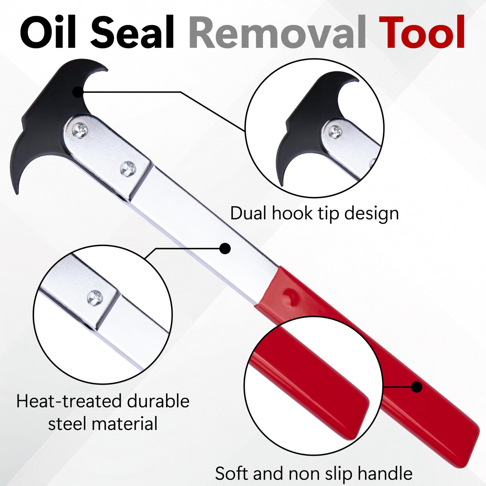 Oil Seal Puller Tool Removal Installer Kit Wheel Bearing Seal Repair Tool