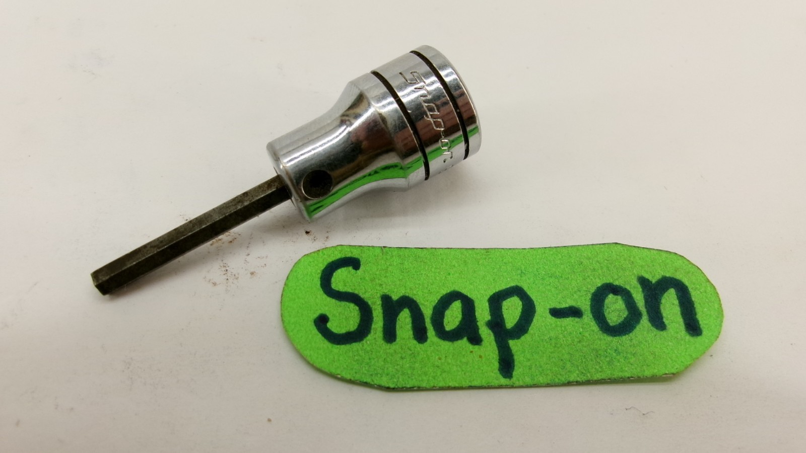 Snap-on tools USA 3/8″ drive 9/64 SAE Hex Bit Socket Driver FA4.5A Nice!
