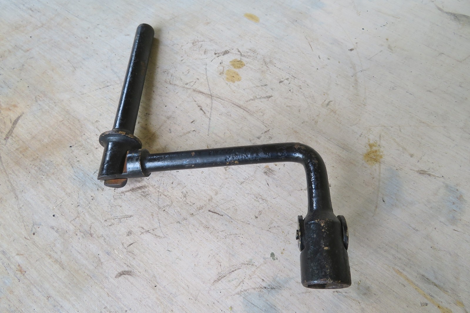 RARE 1940s-50s not Mercedes DAIMLER BENZ Matador 19mm folding lug wrench tool