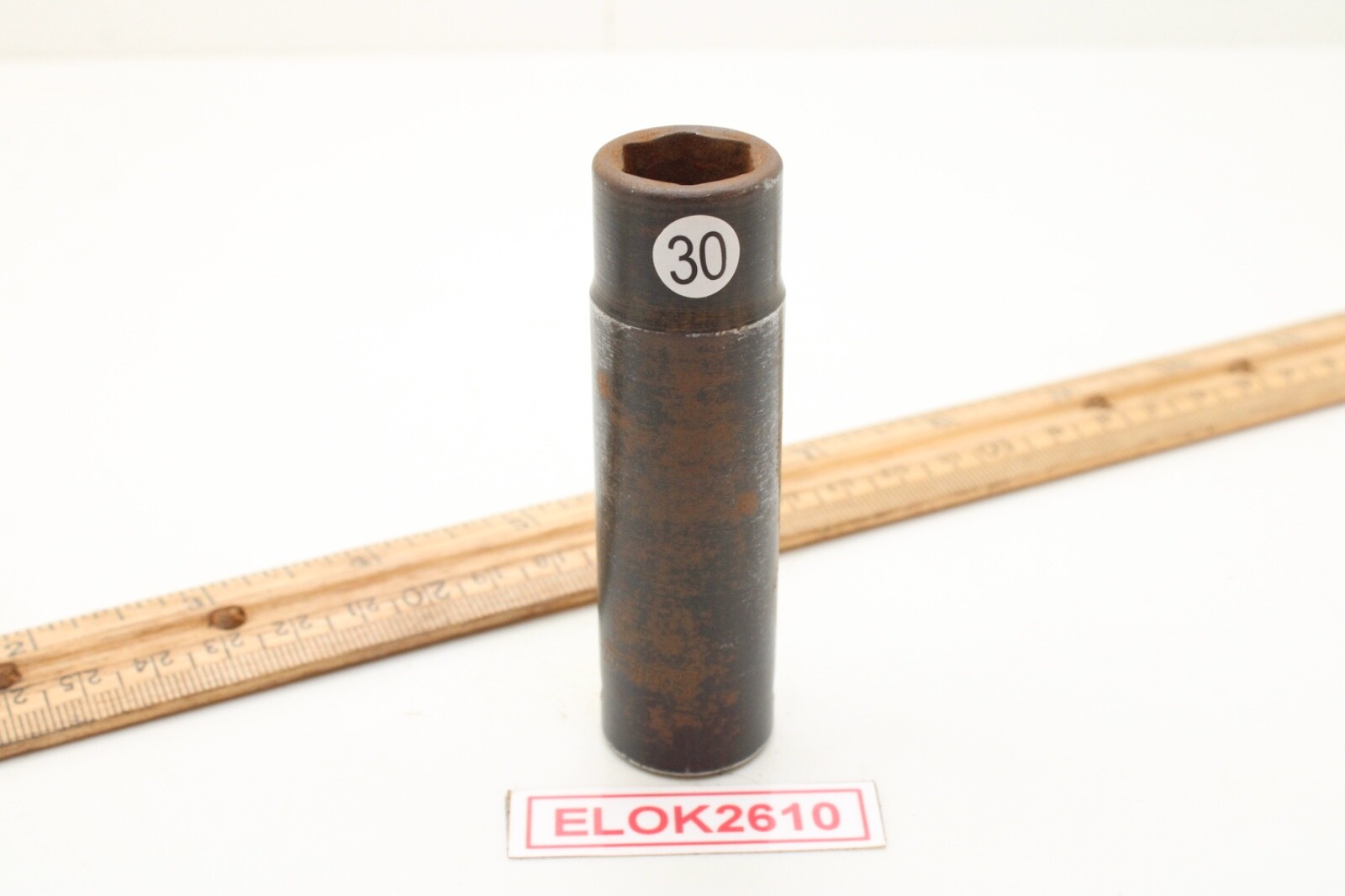 Snap-On Tools SIM180 1/2″ Drive 6 Point SAE 9/16″ Deep Impact Socket USA