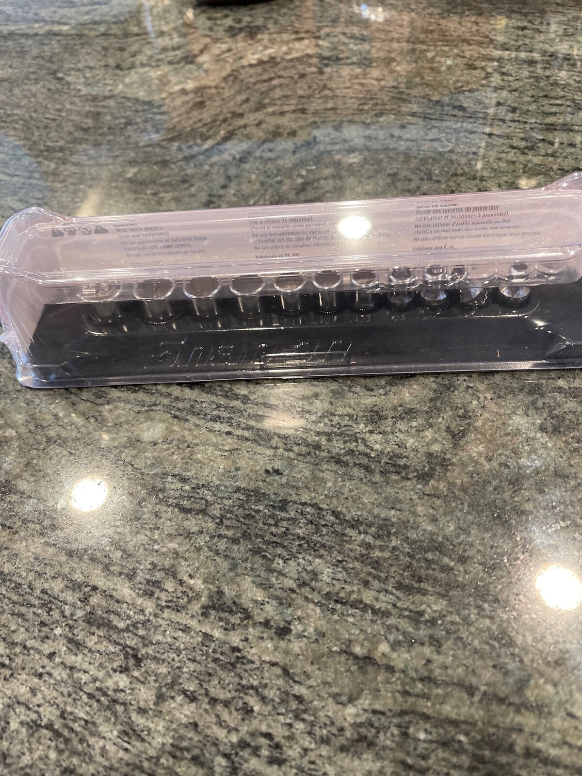 Snap On 111tmmdy 11 pc metric 1/4 drive 12 pt socket set 5,5.5,6-14 sealed