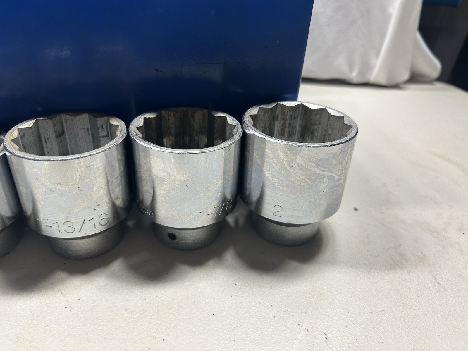 NAPA USA Made 3/4” DRIVE 12 POINT SHALLOW SOCKET SET, 24 Piece 15/16” To 2”