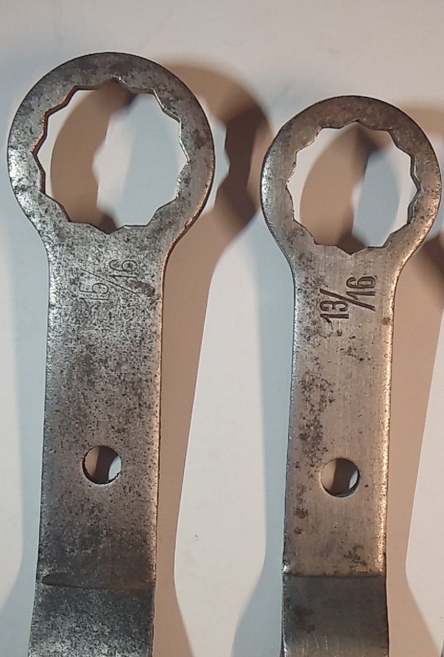 Vintage Indestro Box End Wrench 4pc Set Made In USA