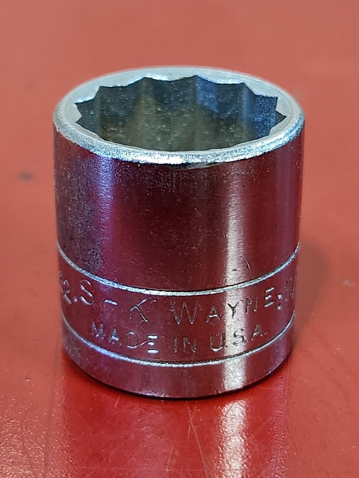 SK 3/8″ Dr Shallow Socket 12pt Many Sizes/Style NOS 1/2 9/16 5/8 11/16 13/16 7/8