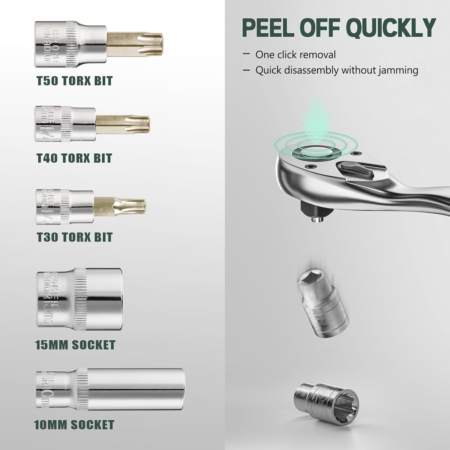 High-Quality Torx Tool Kit for Jeep Wrangler & Gladiator – Compact & Durable