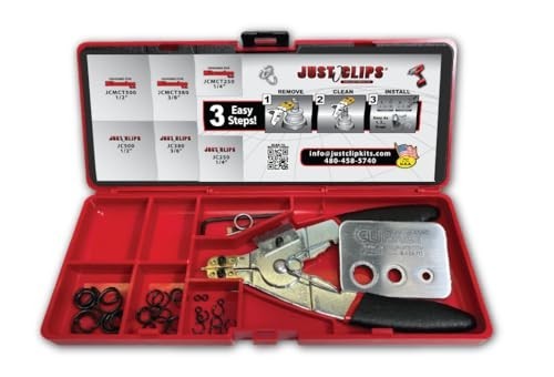 Snap Ring Pliers Kit 1/4 3/8 1/2 Inch ClipKey Retainer O-Rings Impact Wrench