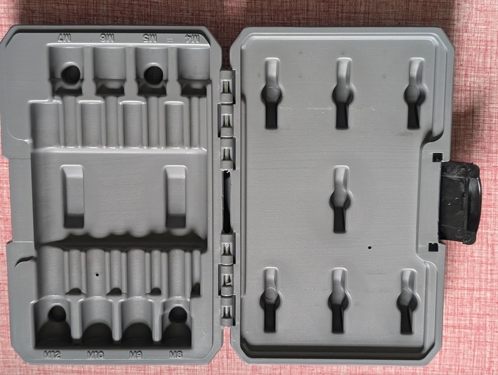 EMPTY Tekton EMPTY tool CASE for Triple Square socket set SHB91318 3/8 box EMPTY