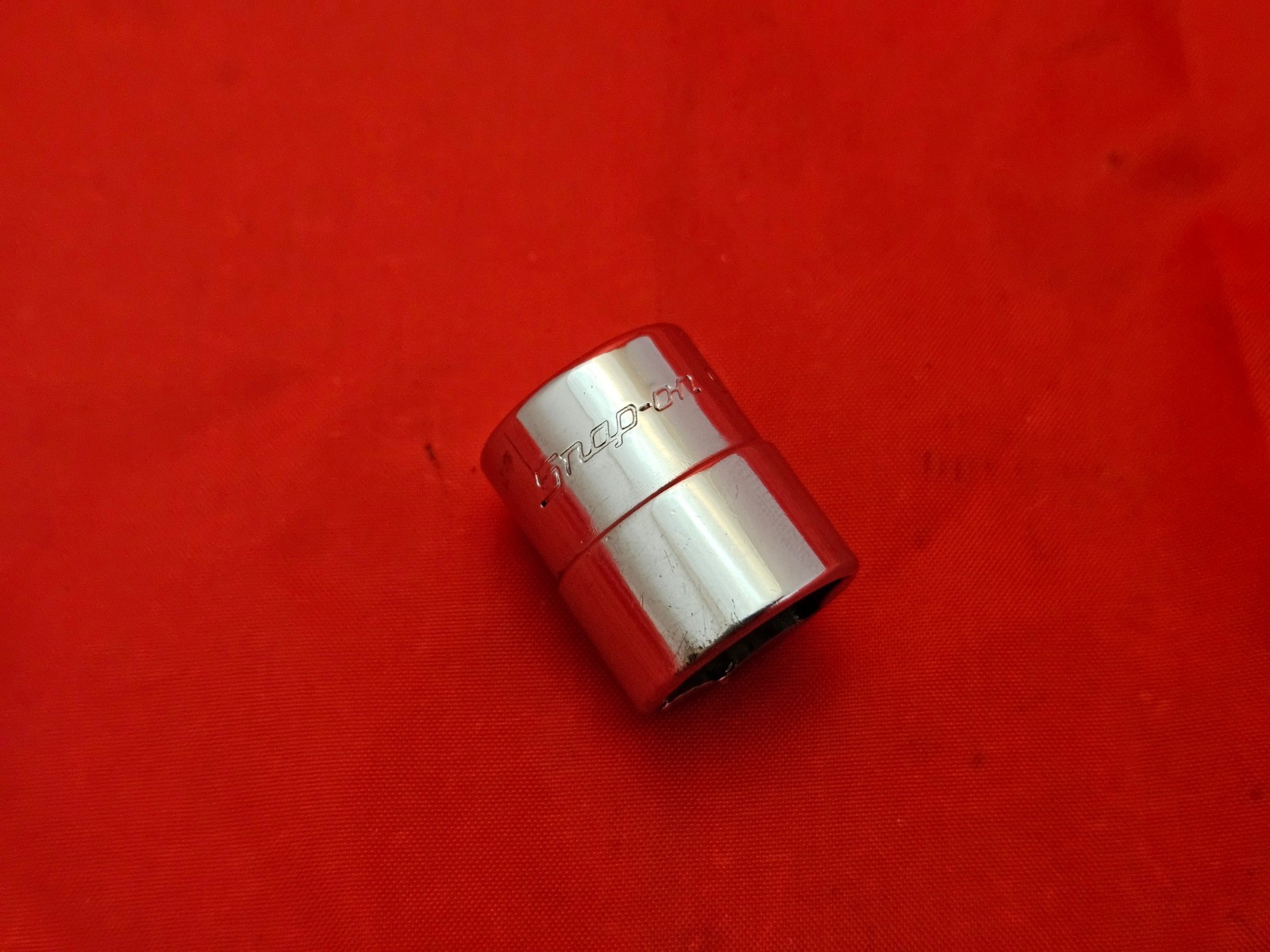 New Logo Snap-on TM18 1/4″ Drive 9/16″ 6 Point Shallow Socket USA SAE 3K