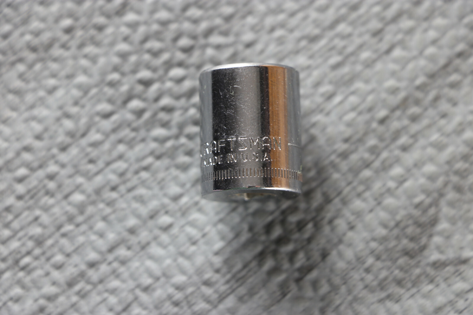 Craftsman 13mm Metric 1/4» Drive 6 Point Shallow Socket -V- 43514 USA
