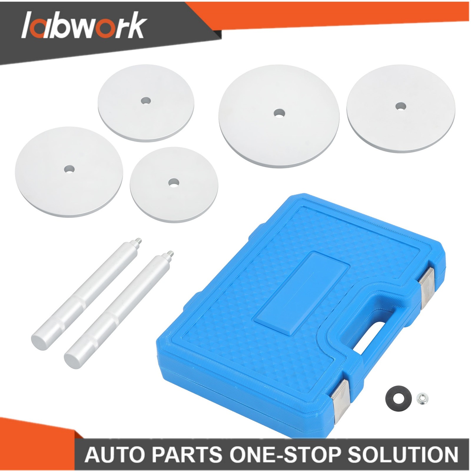 Labwork Truck Hub Seal Installer Kit Heavy Duty Seal Drivers for Class 7/8