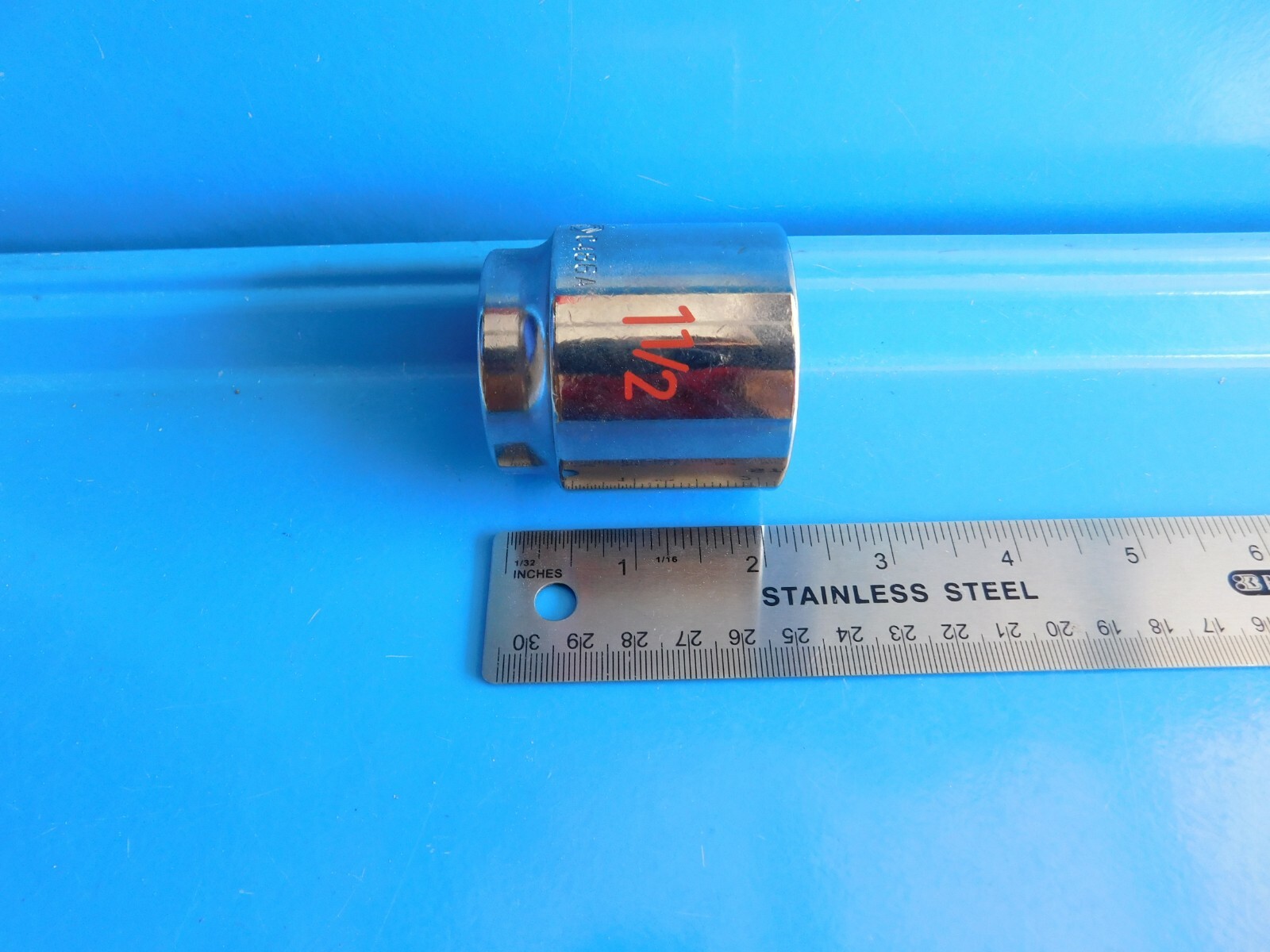 NEW, MATCO TOOLS 1/2 IN. DR. SHORT » 1-1/2 IN.» 6 PT. SOCKET , PART #C486A