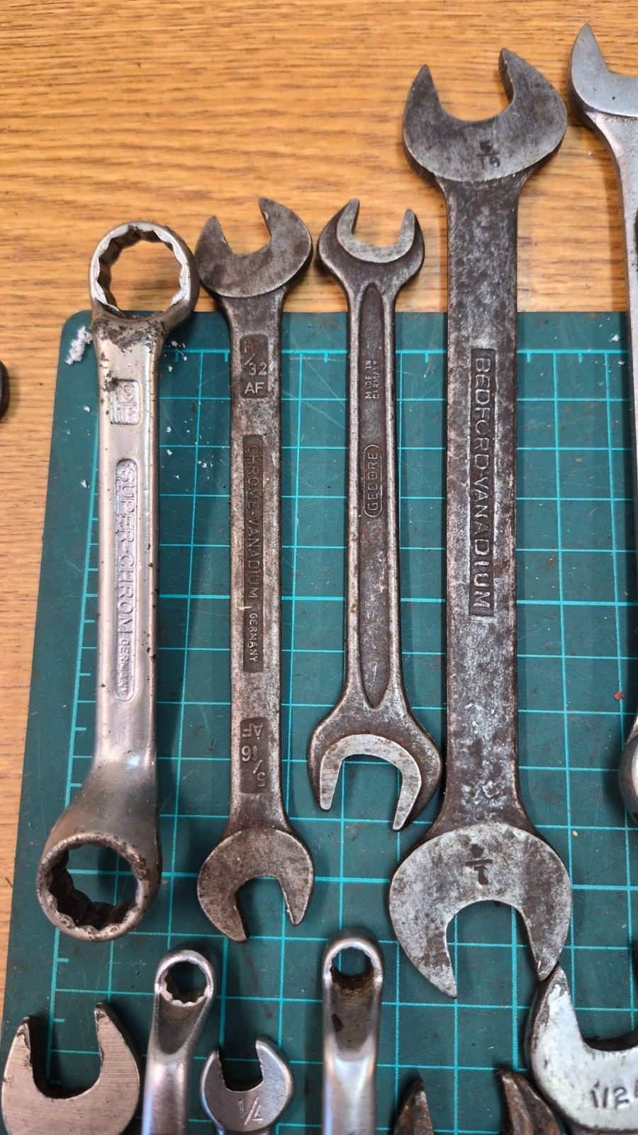 AF Open / ring Spanners 3/16 to 11/16 see pics (box TT14)